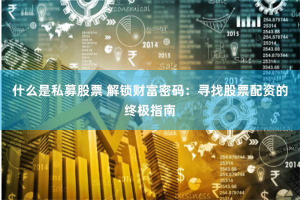 什么是私募股票 解锁财富密码：寻找股票配资的终极指南